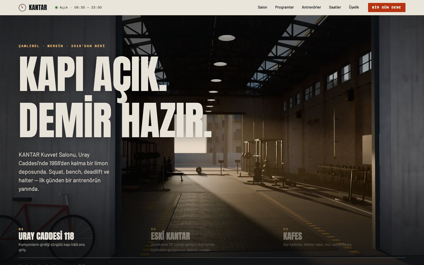 KANTAR — ana sayfa