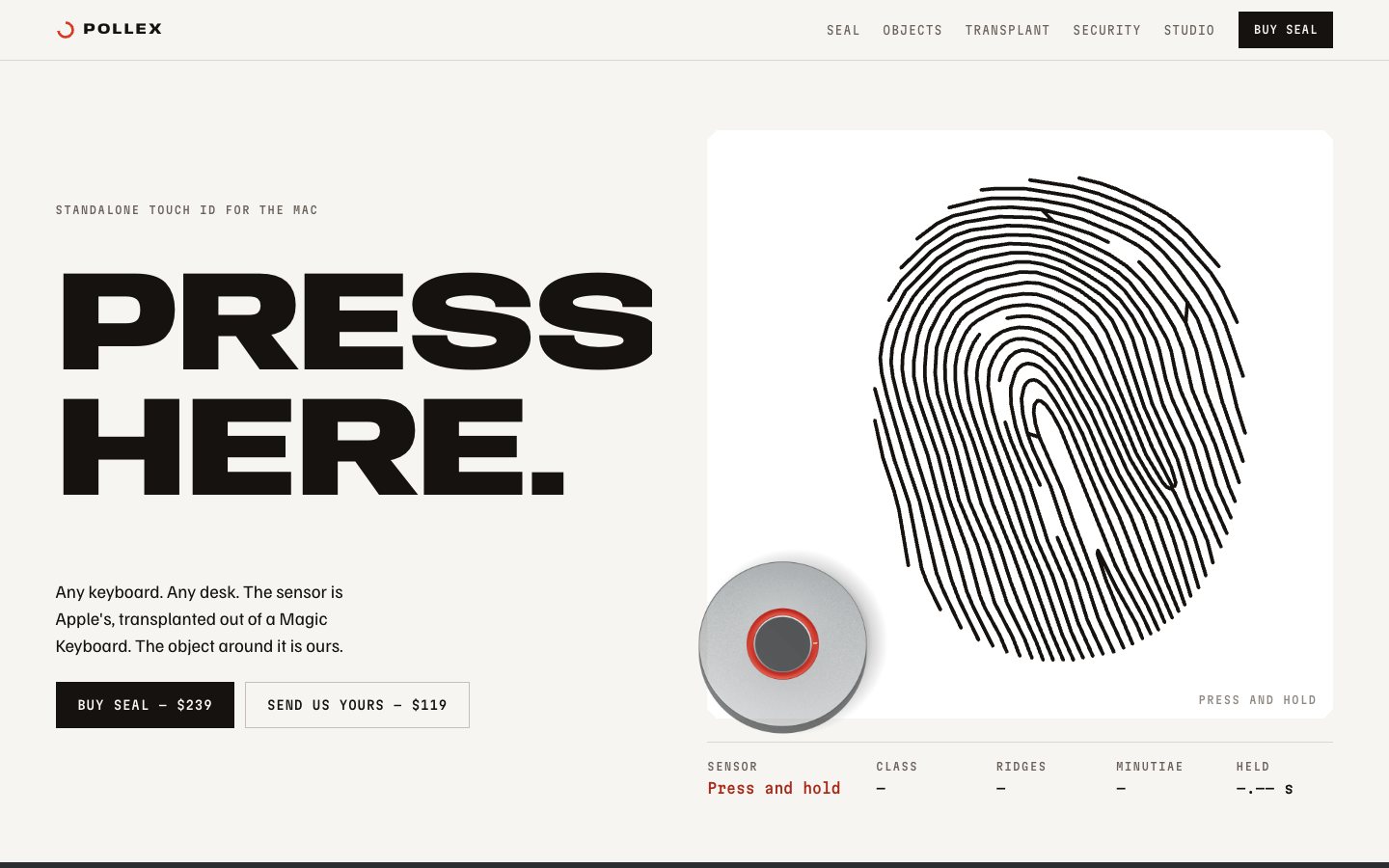 POLLEX — the home page