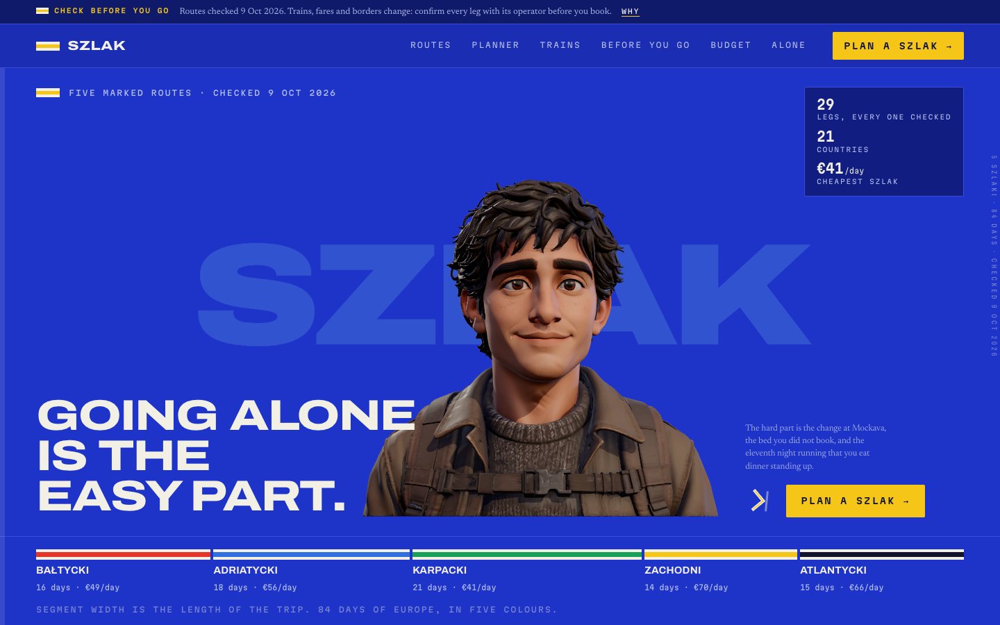 SZLAK — the home page