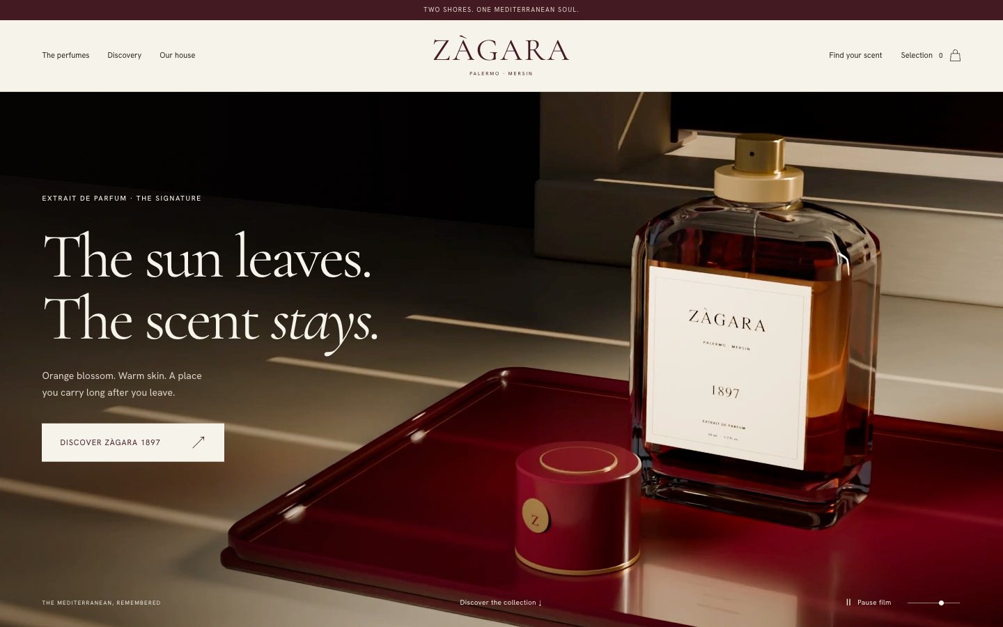 ZÀGARA — the home page